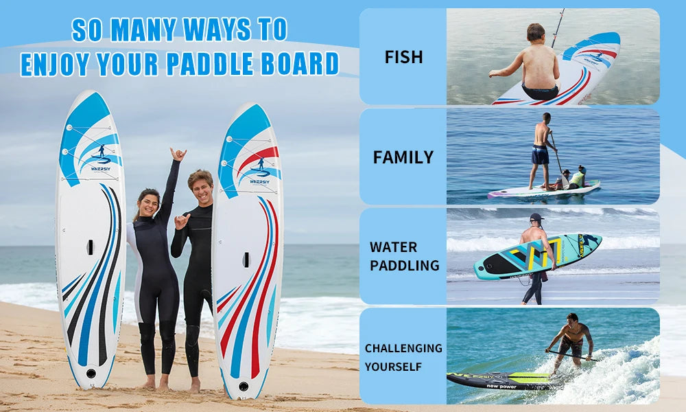 inflatable stand up paddle board 12'6*30"6"with paddle board accessories Race Sup for speed lover