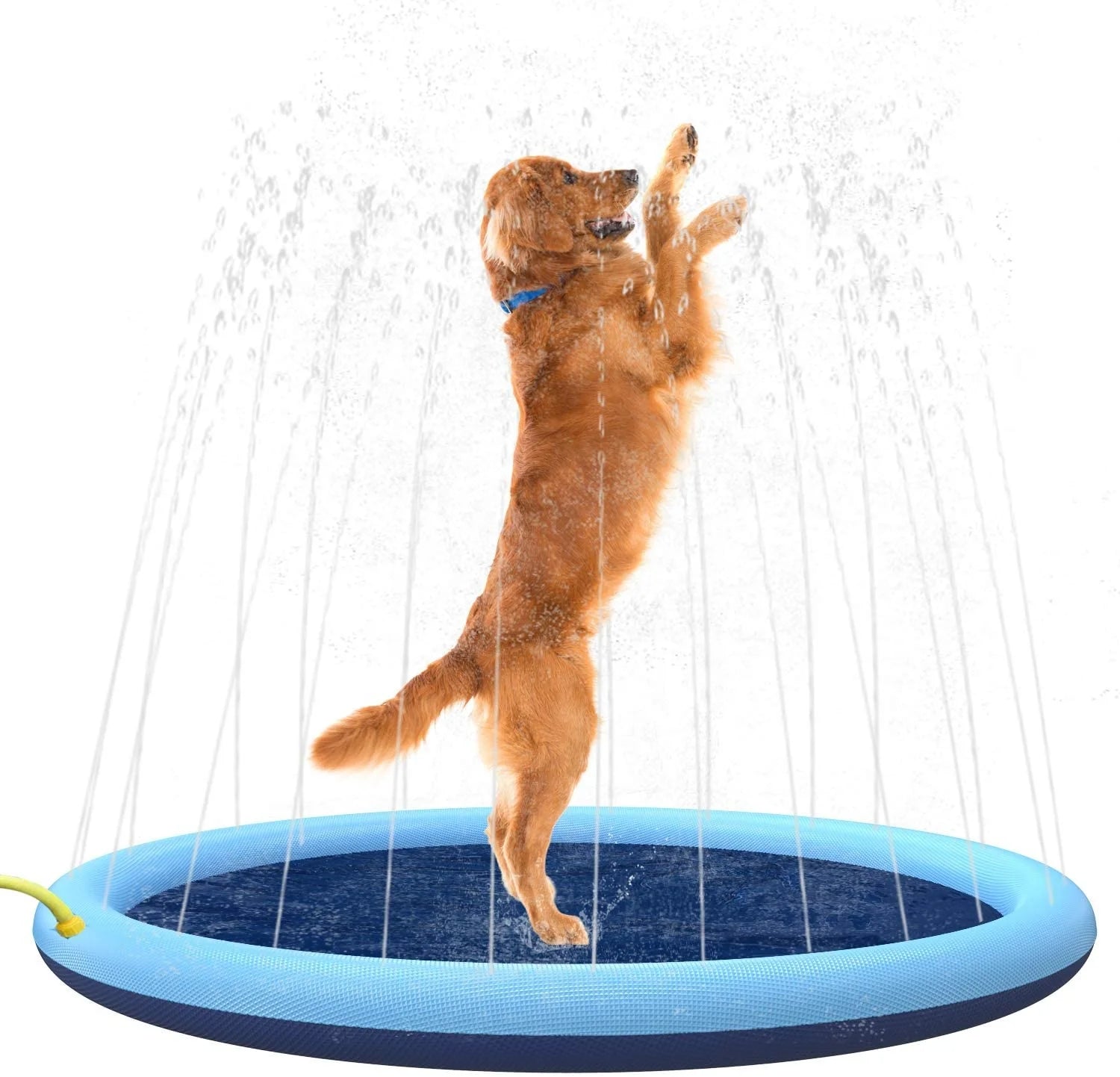 100/150/170cm Summer Pet Dog Interactive Fountain Toy Pet Pool Infla ...