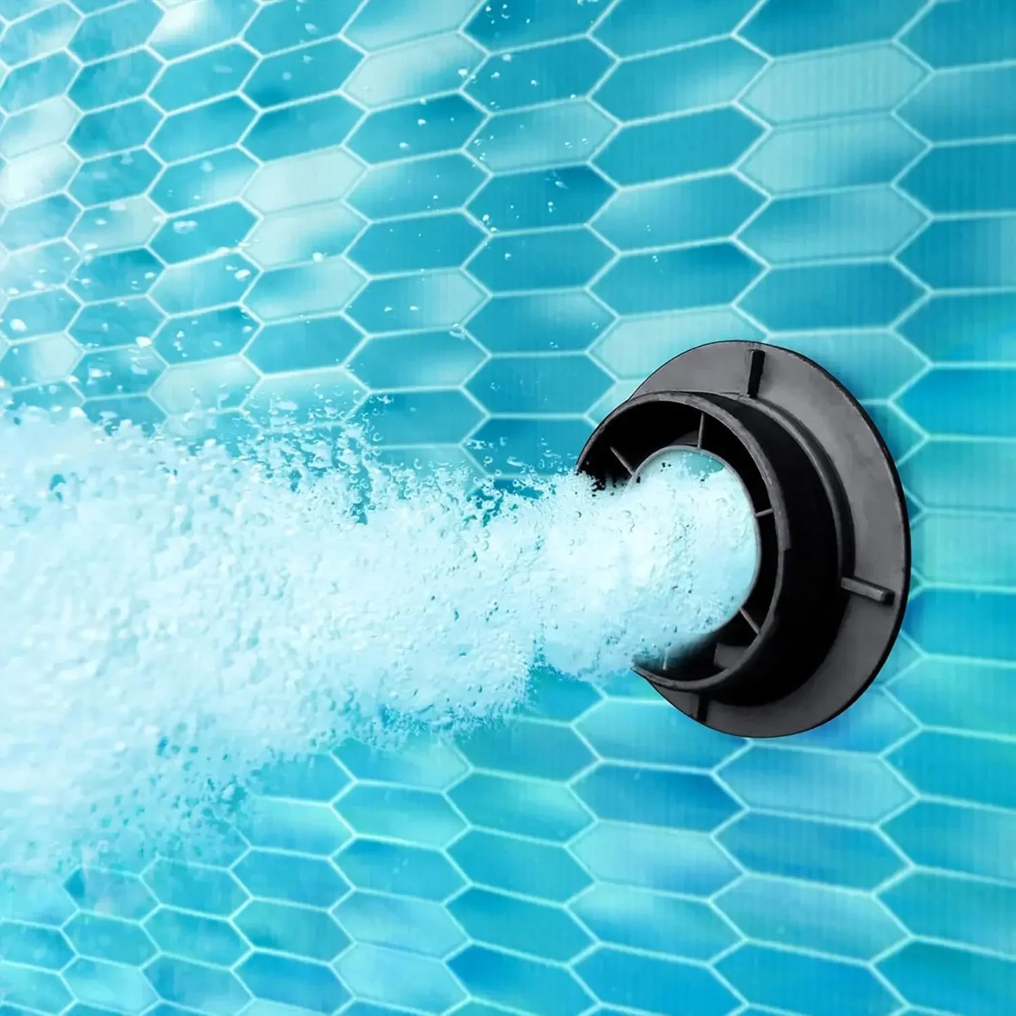 [New Arrival, Discounted Price!]10' x 30" Quickset Designer Round Inflatable Ring Top Outdoor Above Ground Swimming Pool with Fi