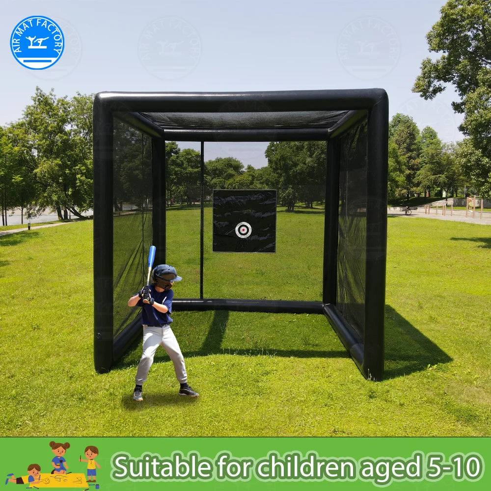 Inflatable Pitching PVC inflatable batting and pitching Court Cage baseball/softball Pract ...