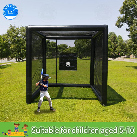 PVC inflatable batting and pitching Court Cage baseball/softball Practice Tent suit for backyard Ship from US