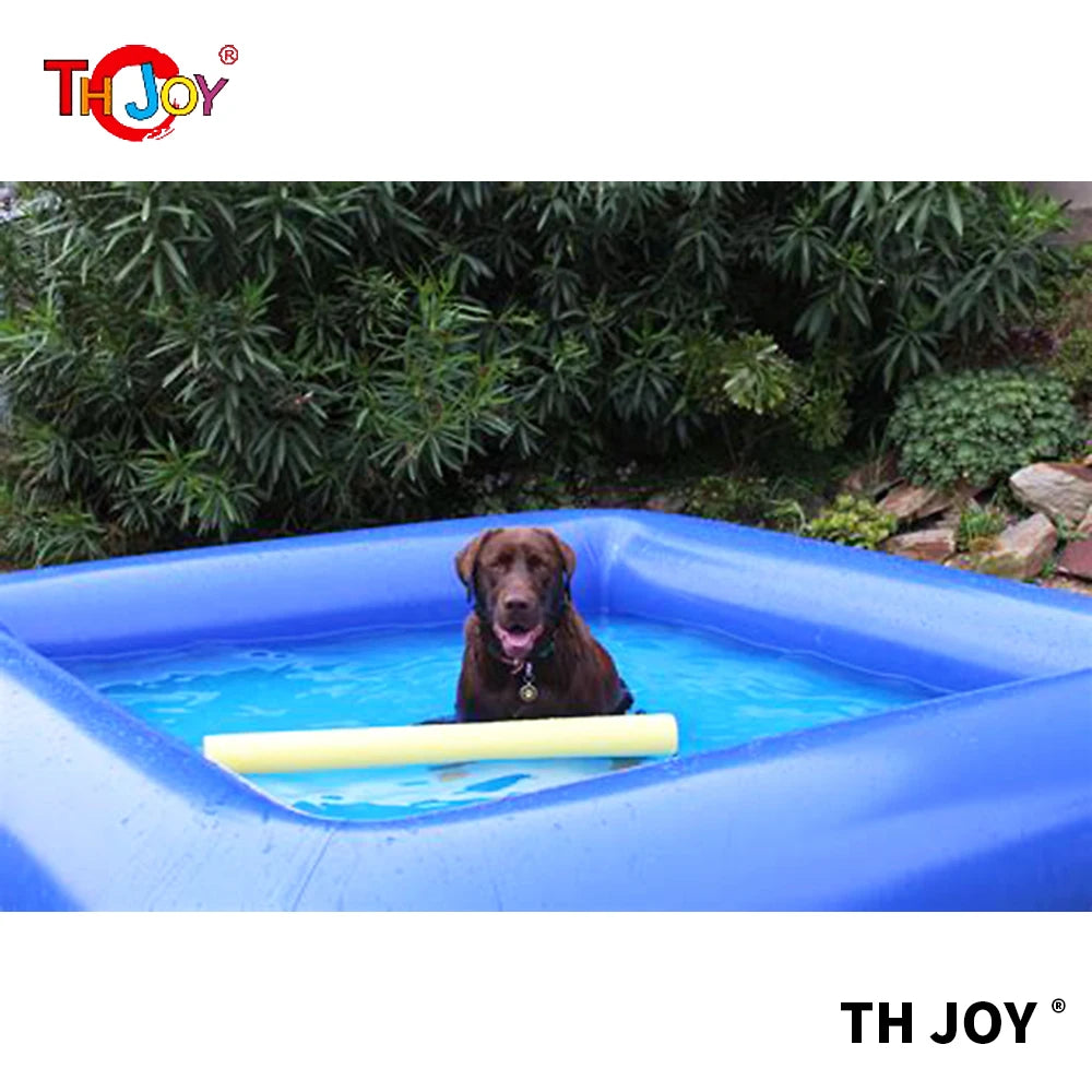 Industructable Float Large Indestructible Inflatable Dog Pool Portable Inflatable Pets Floa ...