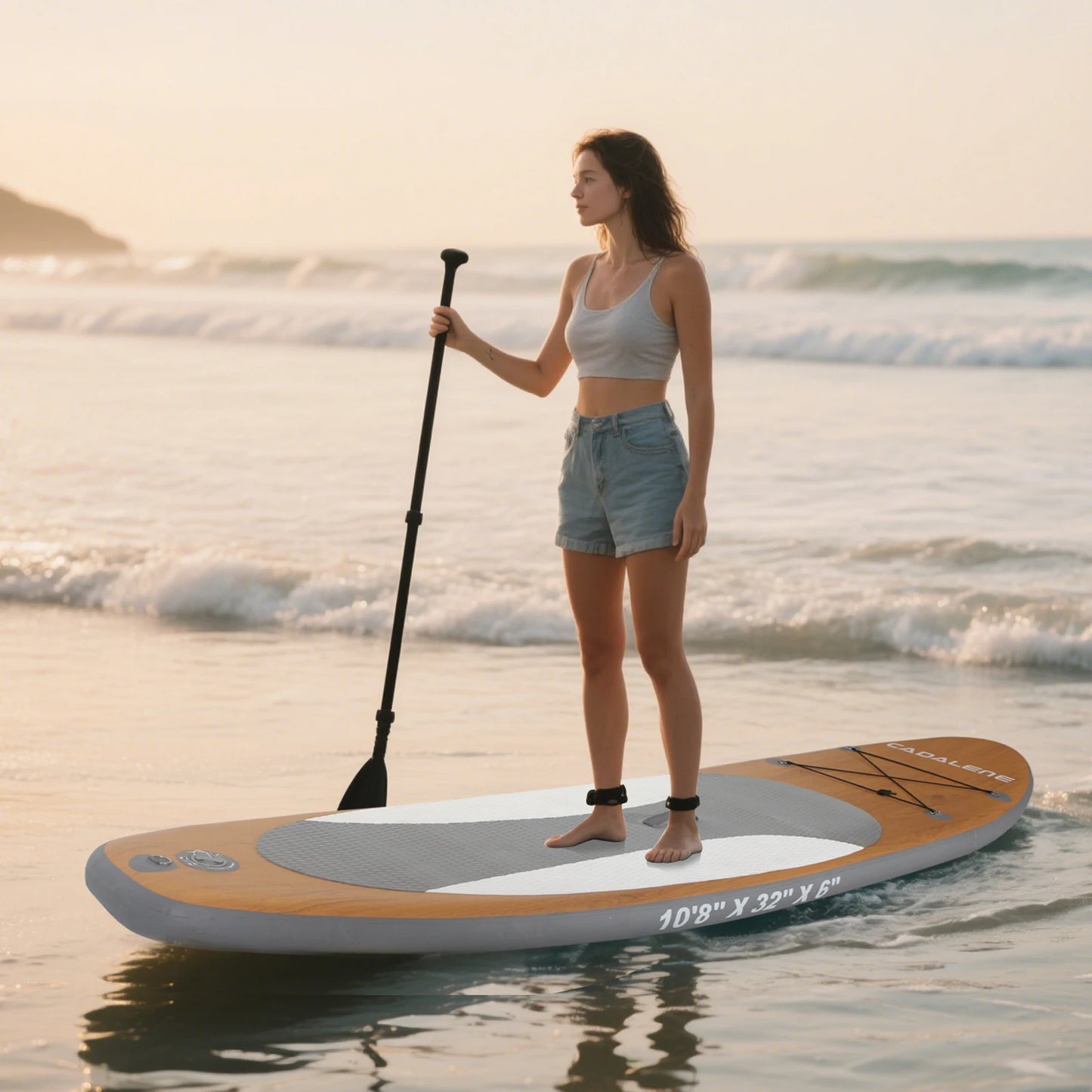 CADALENE Inflatable Paddle Board, Stand Up Paddle Board, Sup Board with Premium Sup Accessories, For Adults